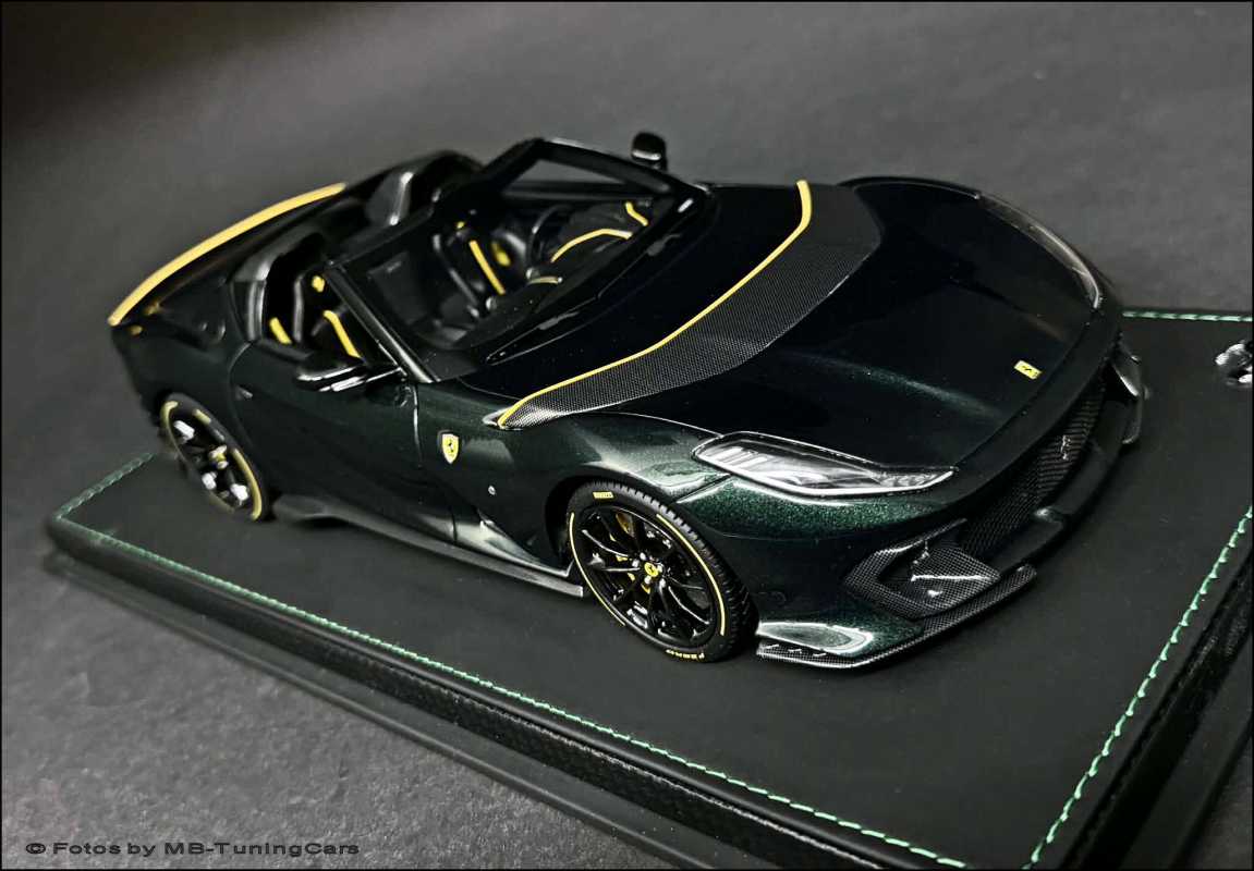 1:18 BBR Ferrari 812 Competizione A Aperta Verde Zeltweg – Limited 70 pcs